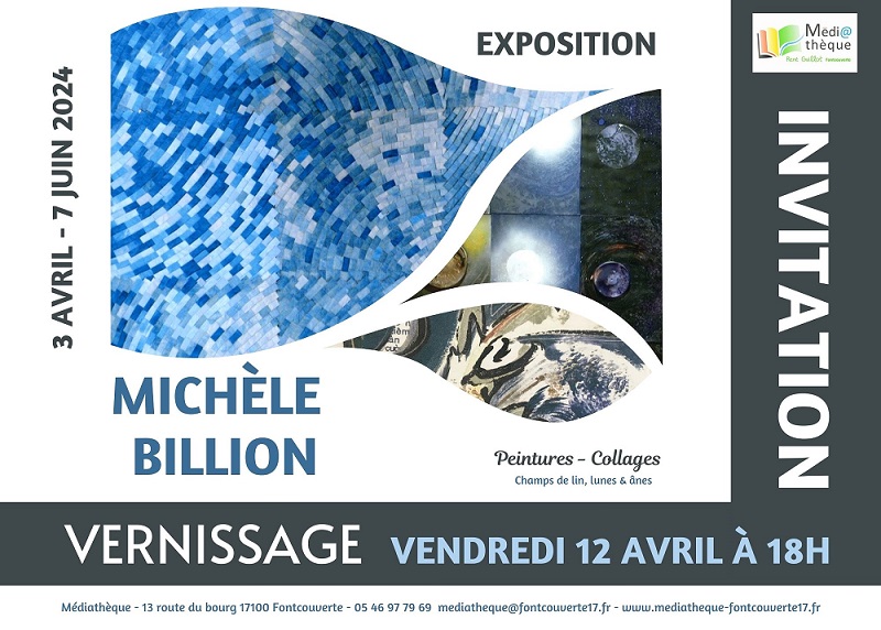 vernissage Michèle Billion